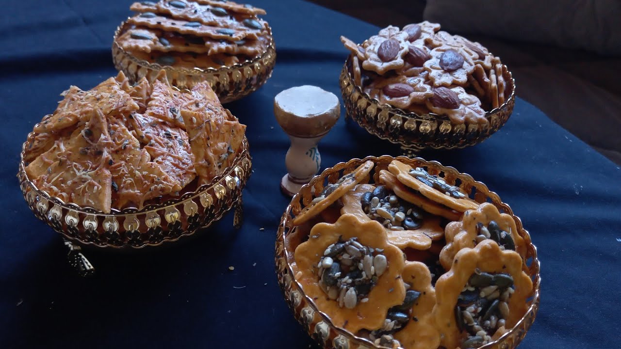 عشاق المقرمشات 👩‍🍳مملحات بالنوكا مالحة أكثر من رائعة 🤗كنعتادر على الغياب 🌹🌹