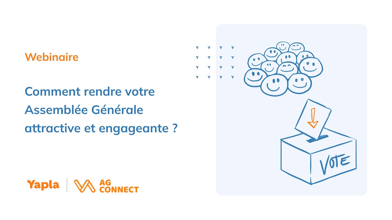 Comment rendre votre Assemblée Générale attractive et engageante ? | Webinaire replay