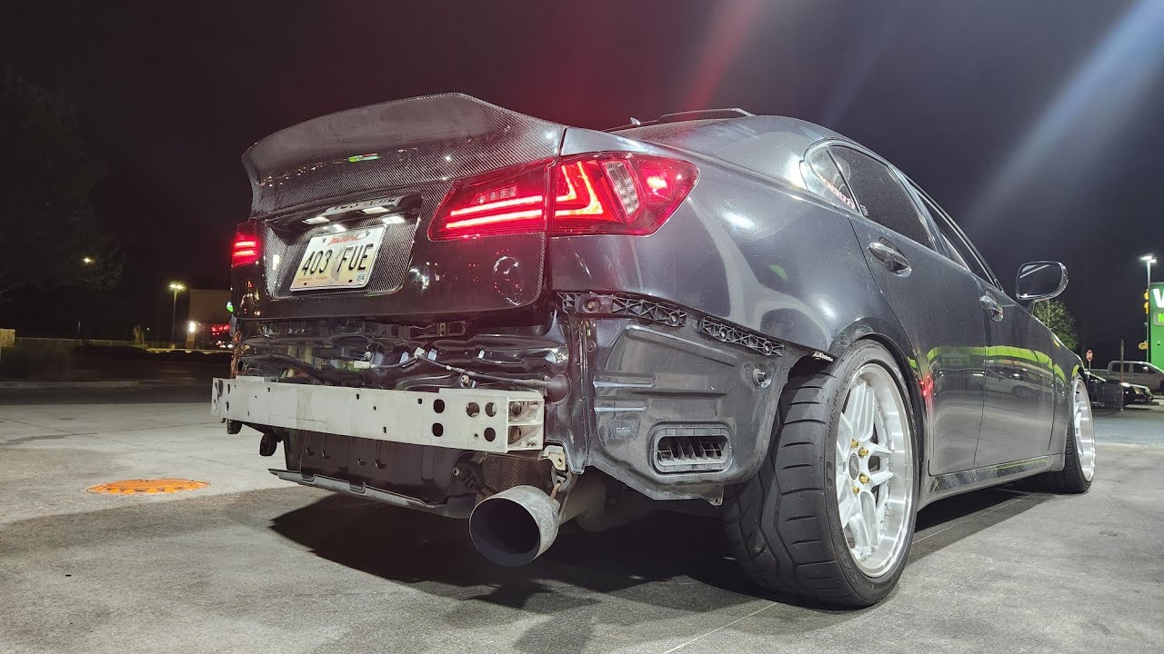 New CARBON FIBER TRUNK Install (gone wrong) - IS 250 build
