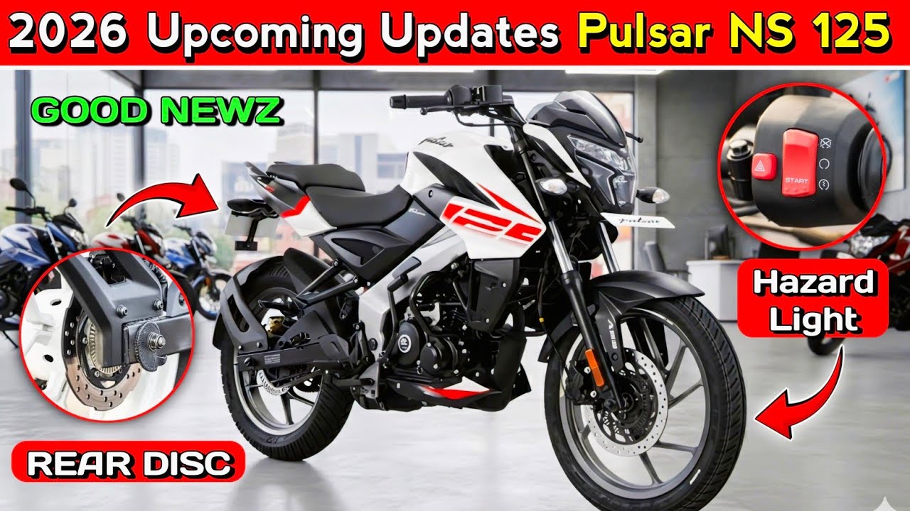 2026 Bajaj Pulsar NS 125 New updates | Dual Disc | Rider By SKF 