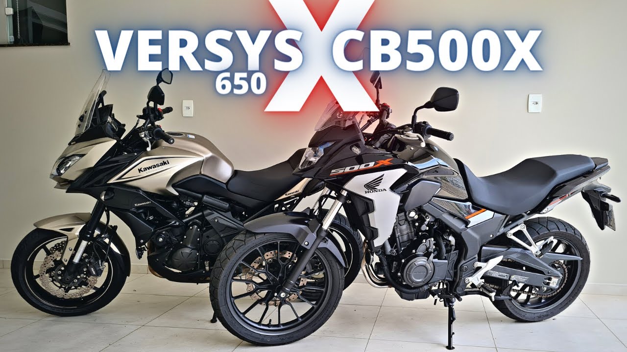 NOVA CB500X ZERO KM OU KAWASAKI VERSYS 650 USADA?