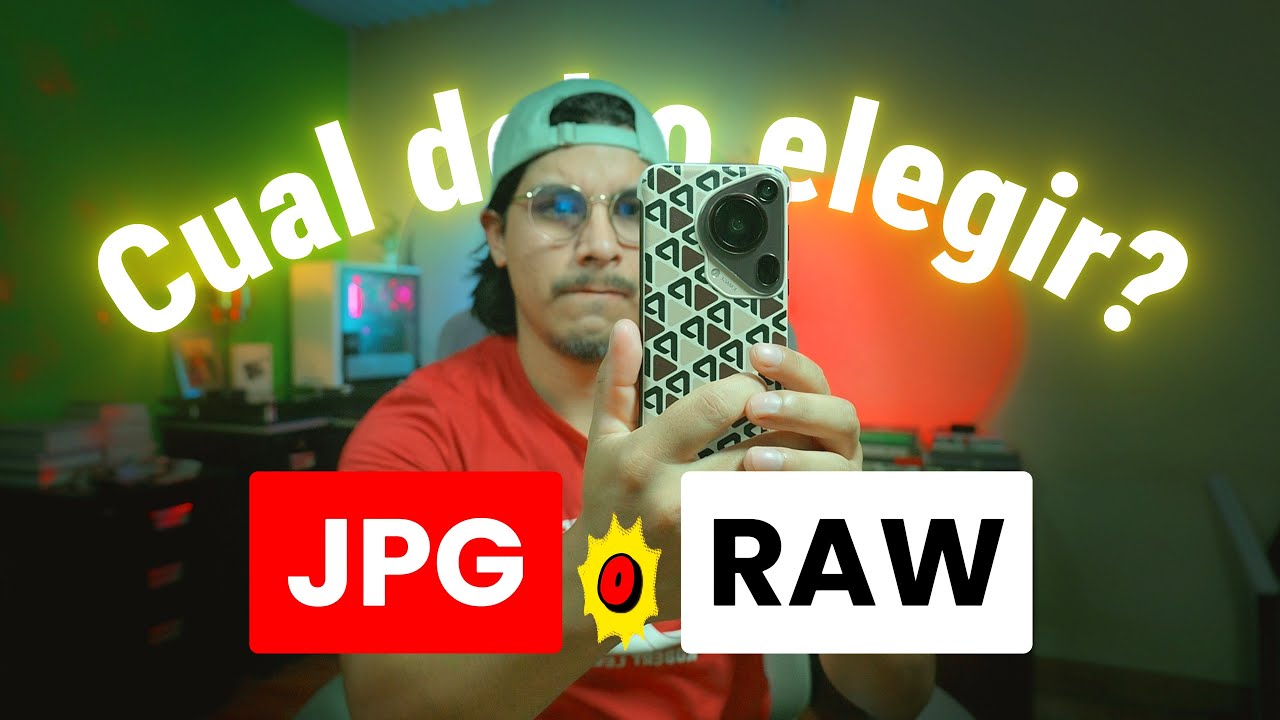 JPG O RAW que formato debes ELEGIR al tomar fotos con tu SMARTPHONE