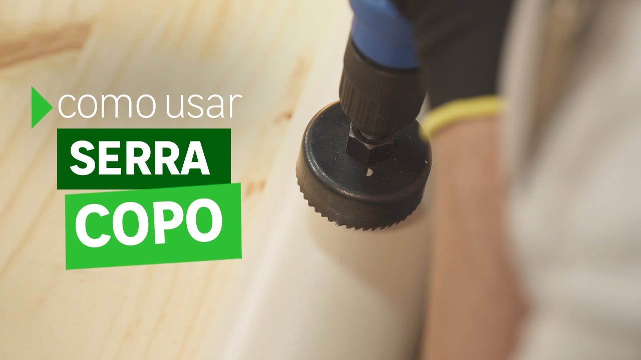Como usar serra copo? | Leroy Merlin