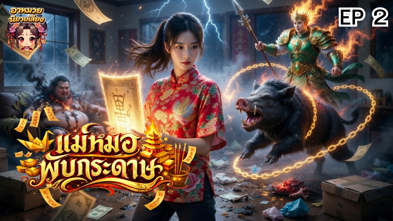 EP 2 |🍀👻แม่หมอ พับกระดาษ【นิยายเสียง】