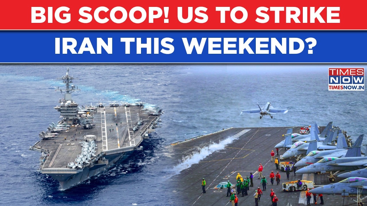 US To Finally Attack Iran This Weekend? Reports Give Big Scoop| Watch Big Military Buildup Underway
