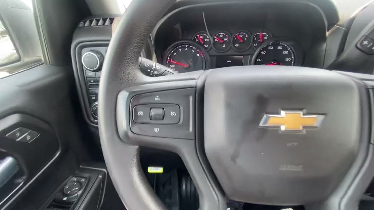 Сброс срока службы масла Chevrolet Silverado Work Truck