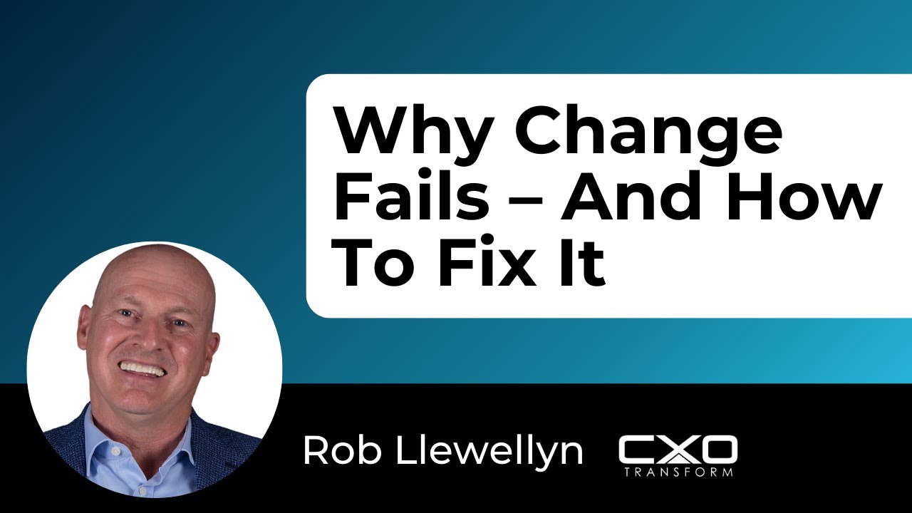 Why Change Initiatives Fail - And How to Lead Them Successfully