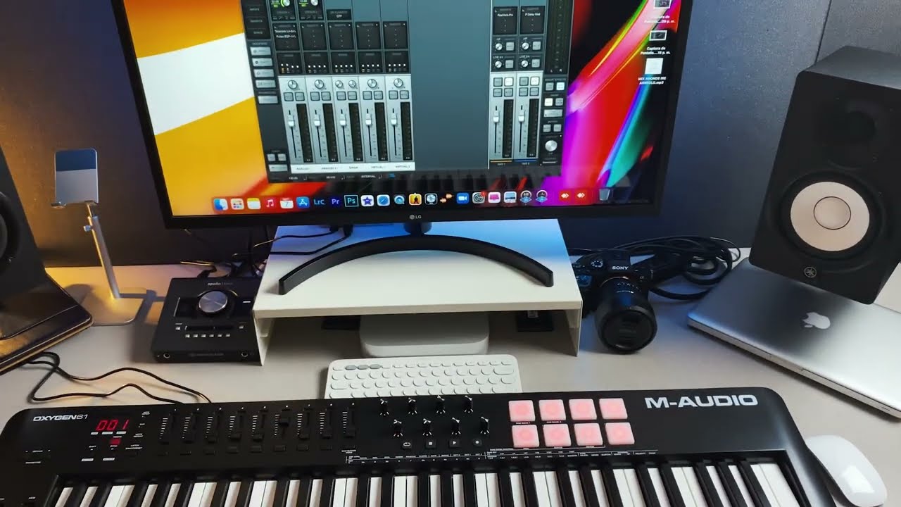 CUAL ES EL TECLADO 🎹 QUE NECESITAS ? TE ENSEÑO EL MIO!