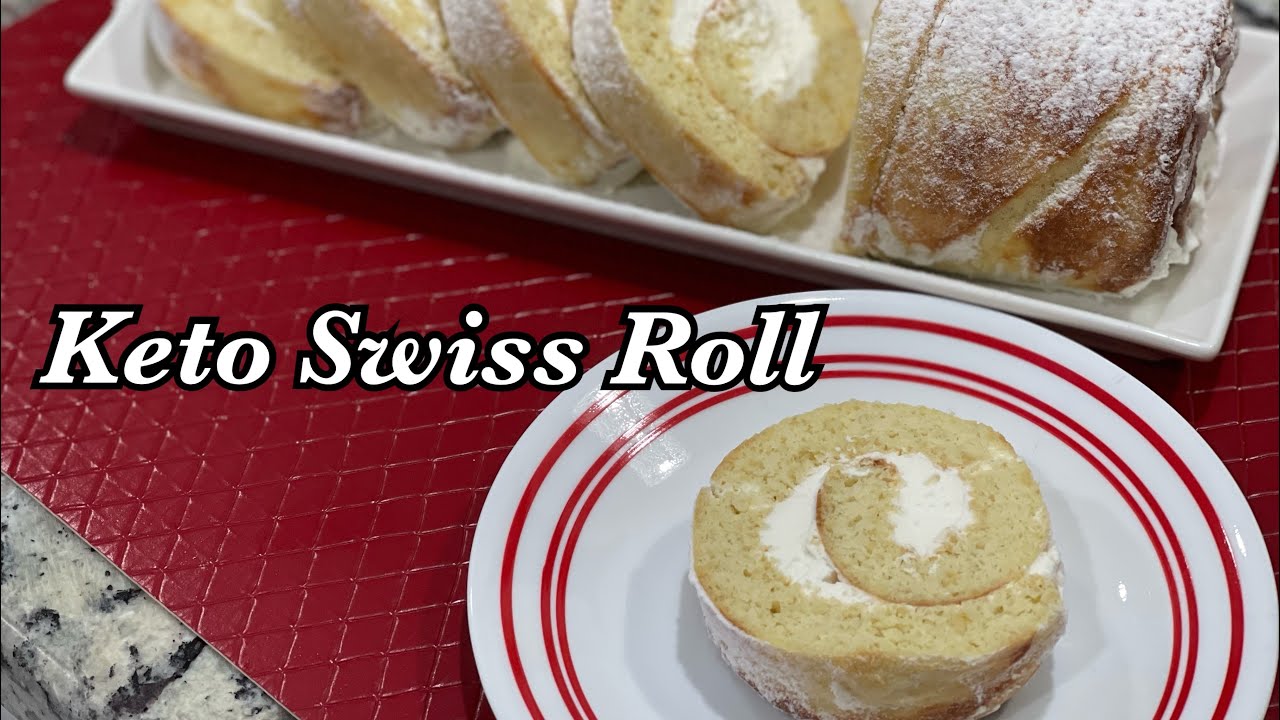 KETO SWISS ROLL. CAKE