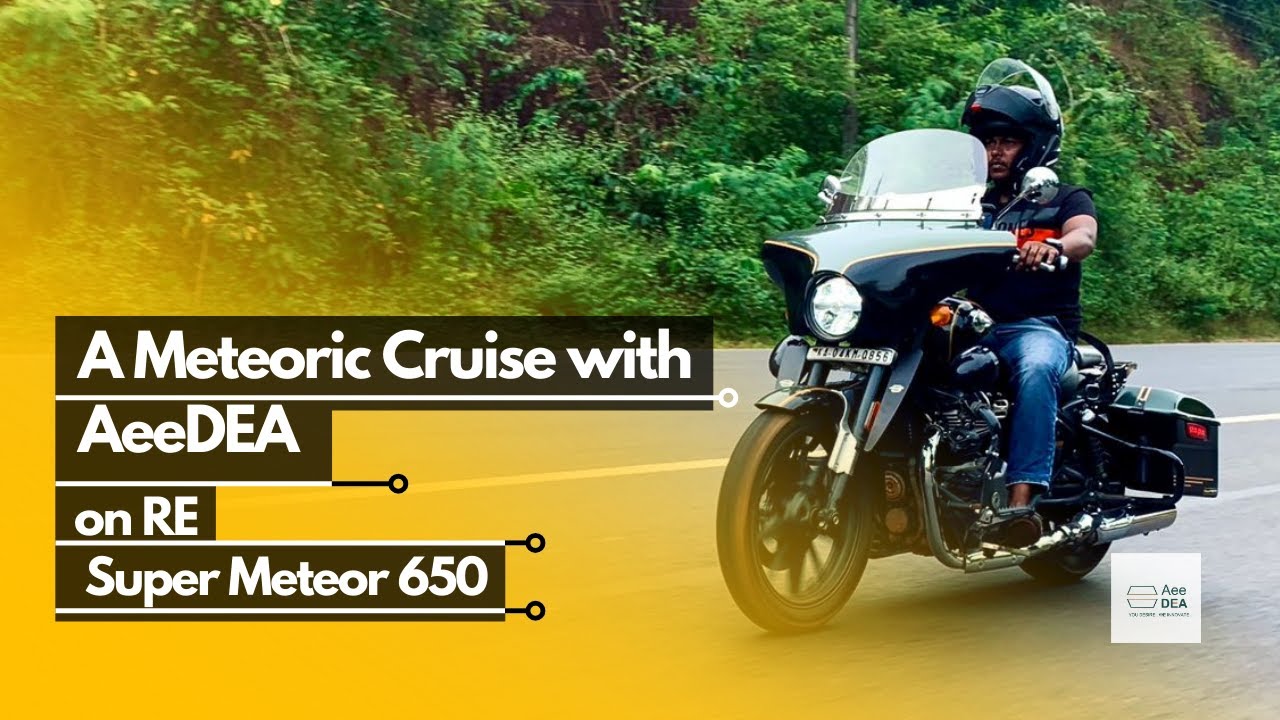 Royal Enfield Super Meteor 650: AeeDEA Accessories Cruise - Best Mods for Your Ride!