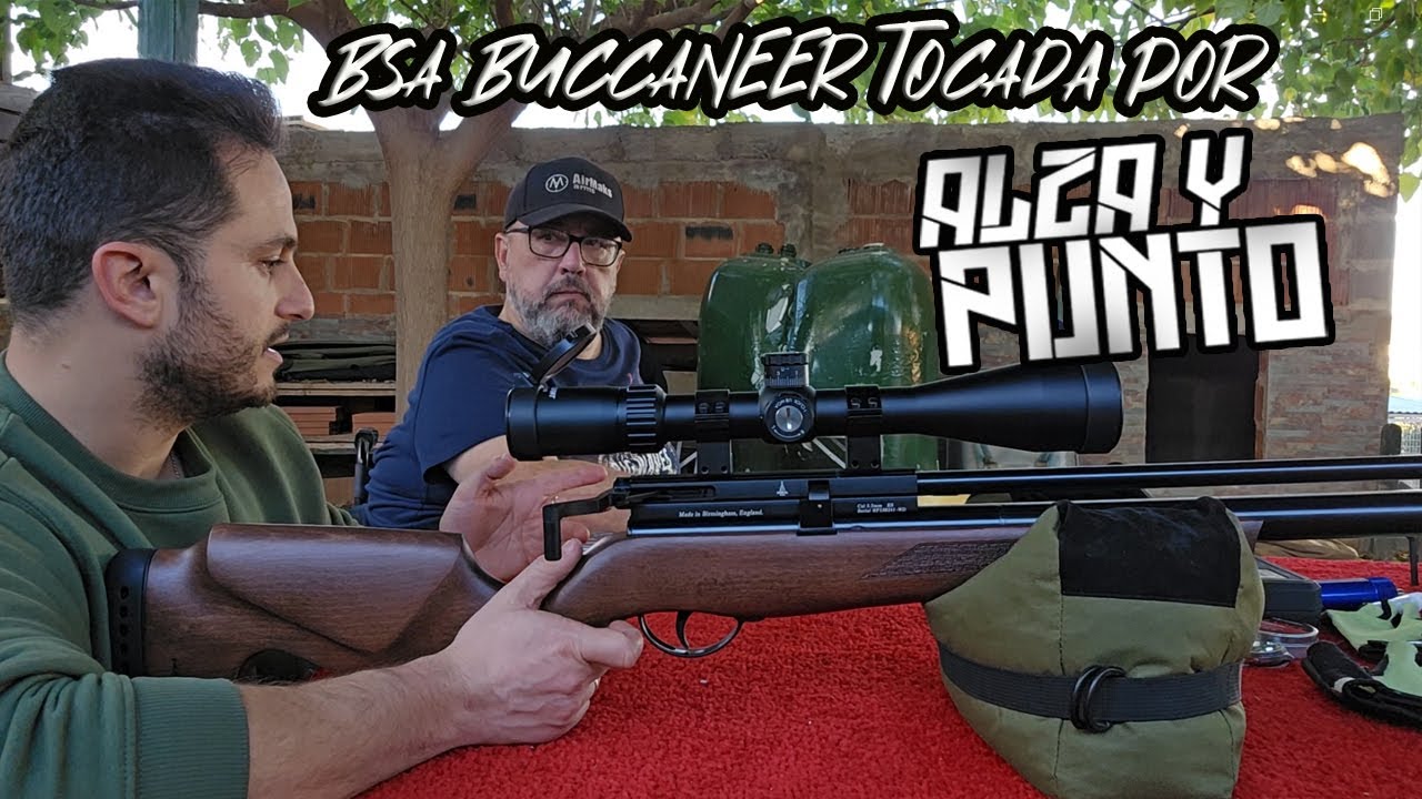 BSA BUCCANEER PRO MEJORAS ALZA Y PUNTO TIRADA A 40 METROS