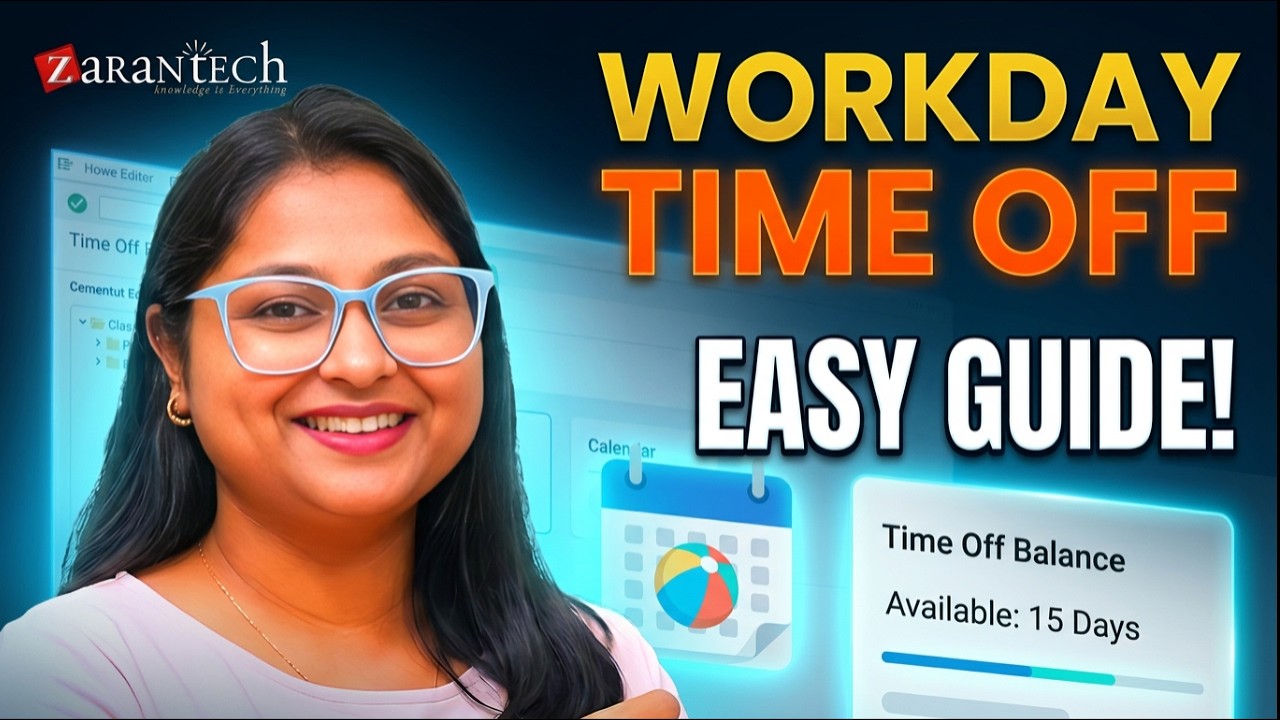 How to Request or Cancel Time Off in Workday | ZaranTech