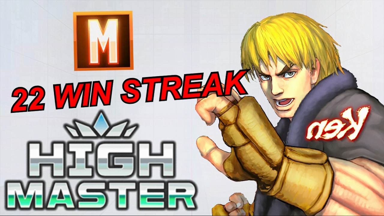 MODERN ken 22 WIN streak in high master!? (Street Fighter 6 Online Matches EP#101)