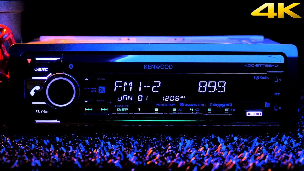 Kenwood KDC-BT768HD - HD Radio, Bluetooth, Dual USB!
