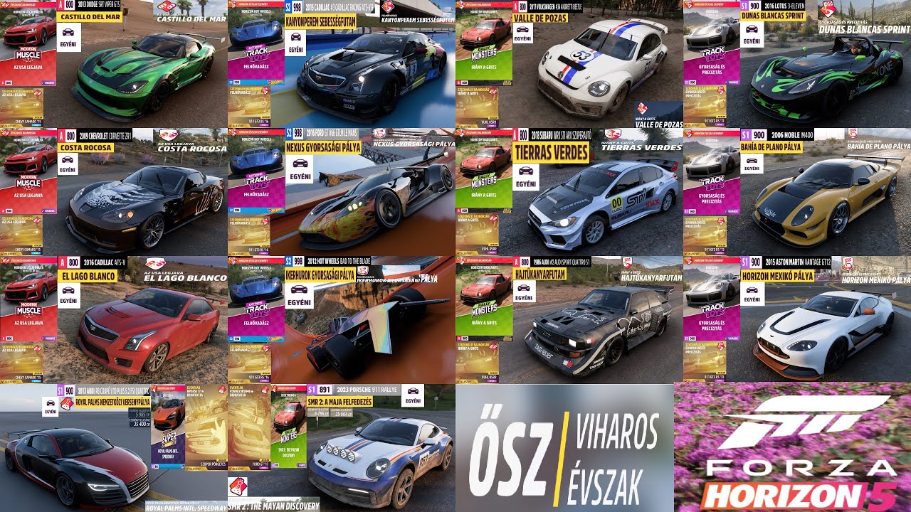 Forza Horizon 5 FORZATHON AUTUMN  SEASONAL CHAMPIONSHIP,EVENTLAB