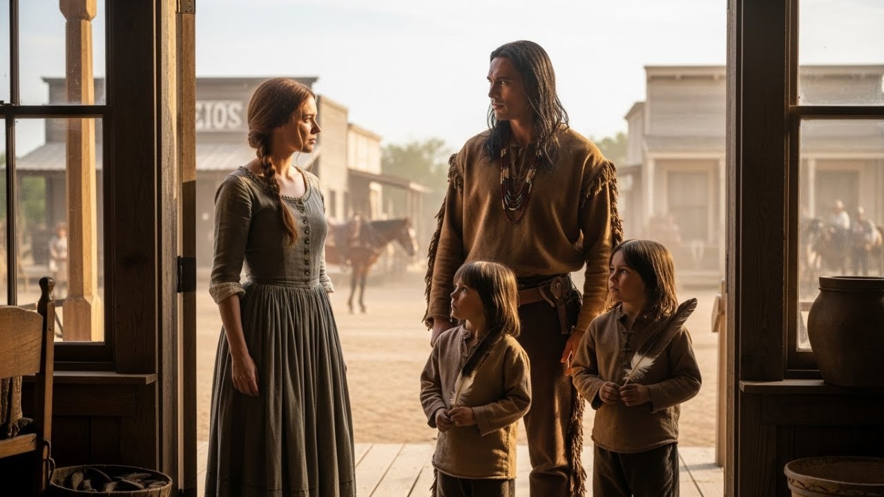 Comanche Warrior Took 2 Sons On a Blind Date With A Country Girl, Pretended To Be No One, But Then…
