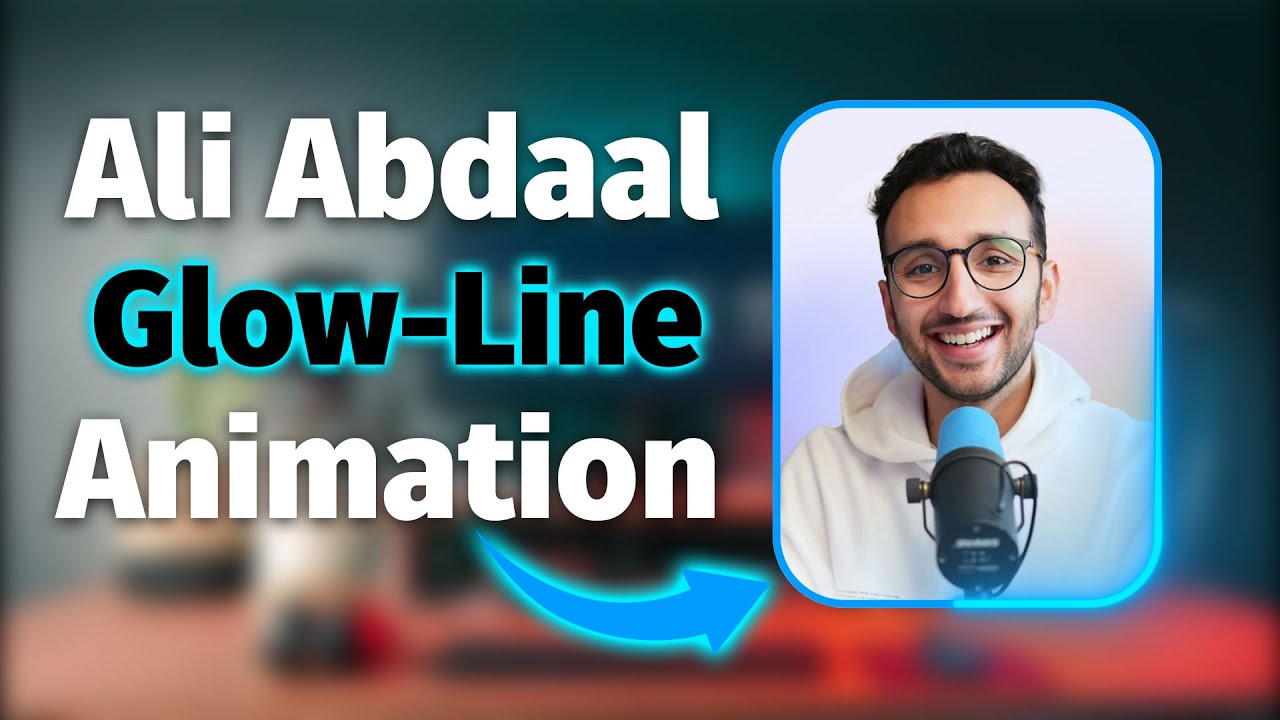How to Create Rectangle Line Animation or Loop Line Animation like Ali Abdaal in Hindi @Ali Abdaal