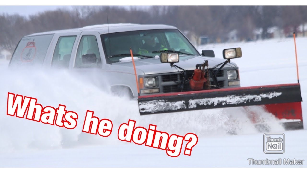 Can a snow plow stand up to 30 mph snow drift busting?!?