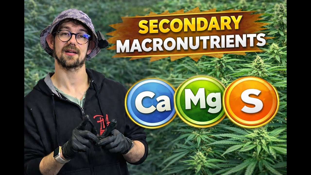Secondary Macro Nutrients Explained: Calcium, Magnesium & Sulfur (Cannabis)