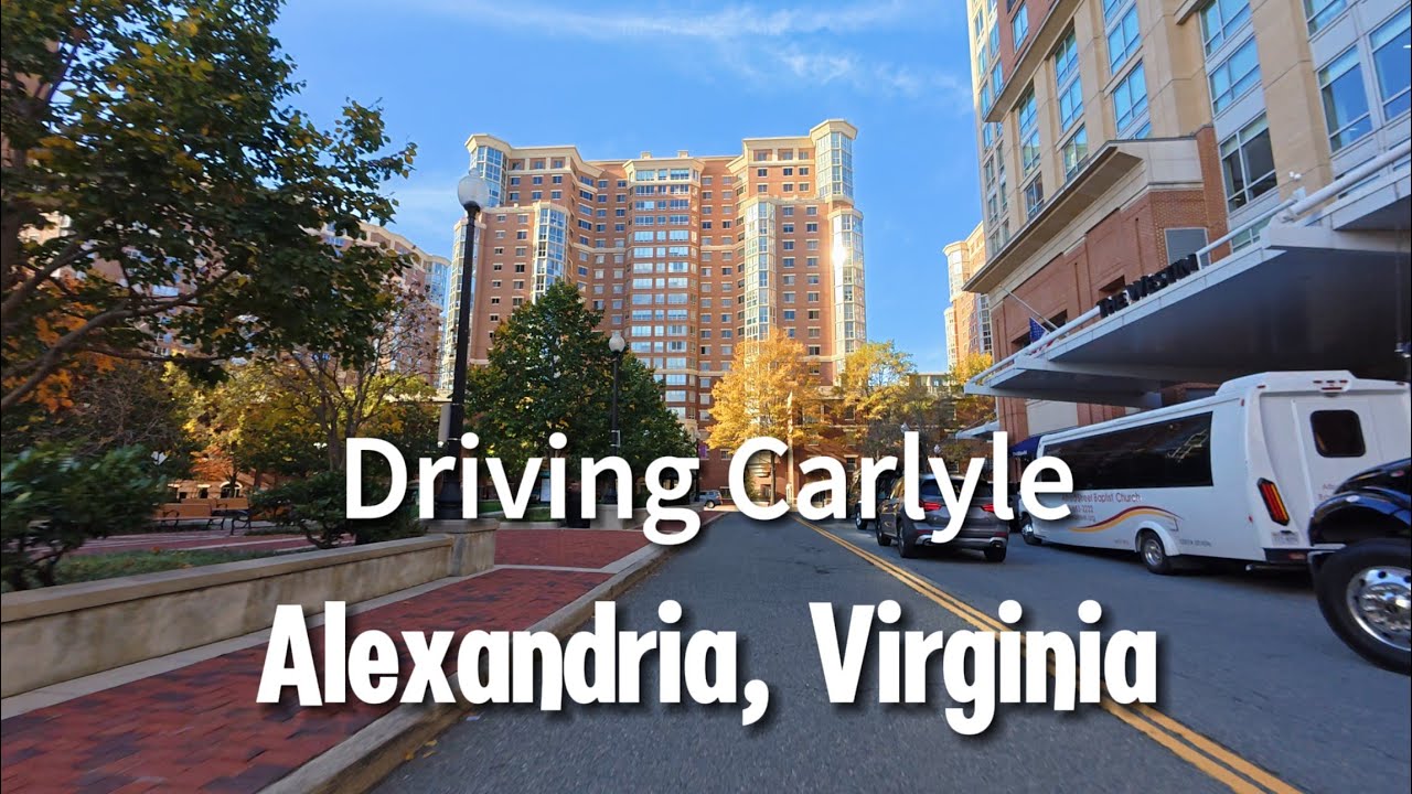 Exploring Alexandria: A Scenic Drive Through Carlyle District (4K UHD)