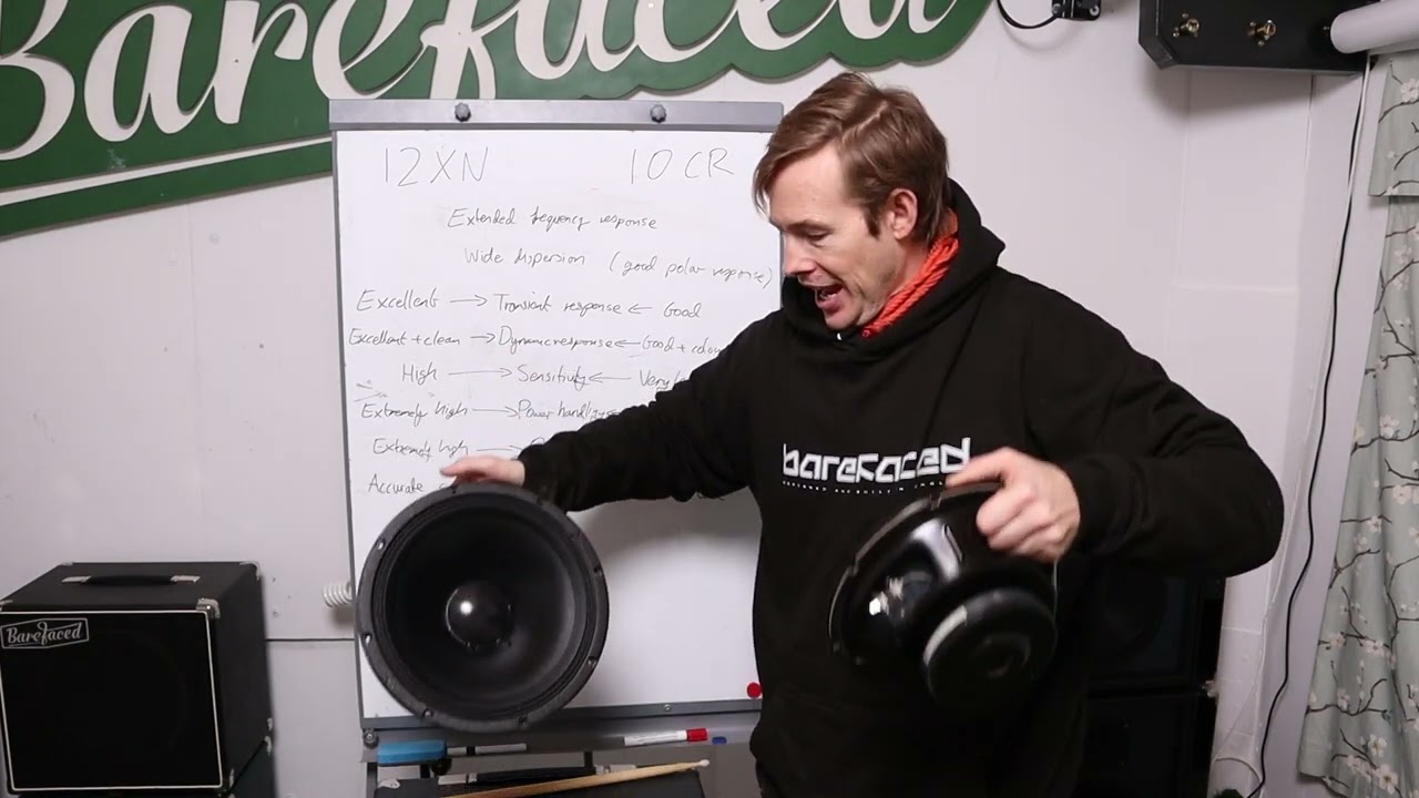 Which Barefaced bass cab? 12XN vs 10CR - there’s more to a speaker than how big it looks!
