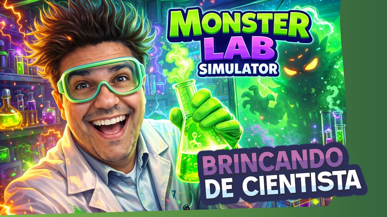 Virei um Cientista Maluco! Testando a DEMO de Monster Lab Simulator