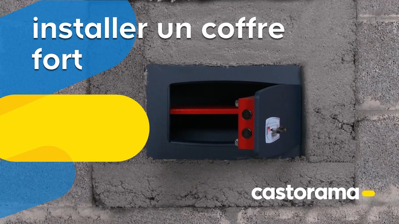 Installer un coffre fort (Castorama)