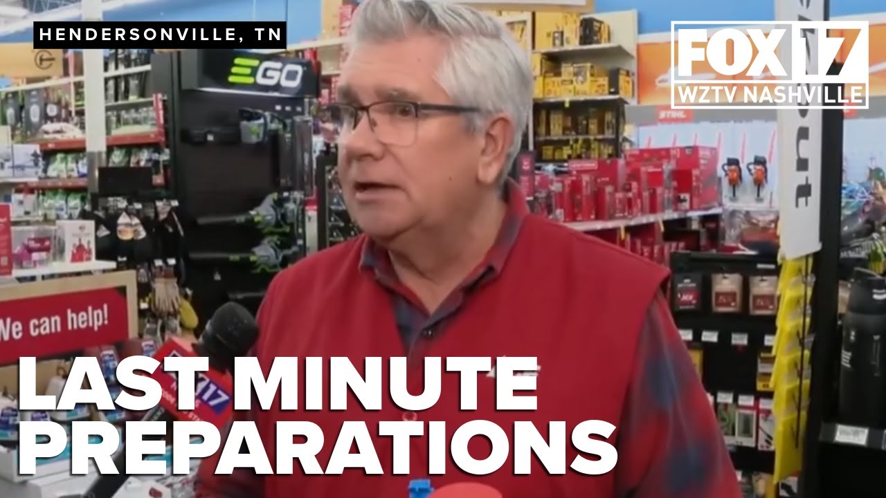 Last-minute preparations: What you need to get through this winter storm