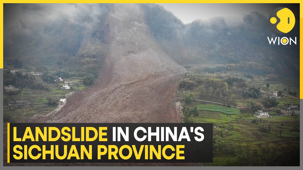 China Landslide: Massive Landslide Strikes Sichuan, China&mdash;Homes Buried, Dozens Missing | WION