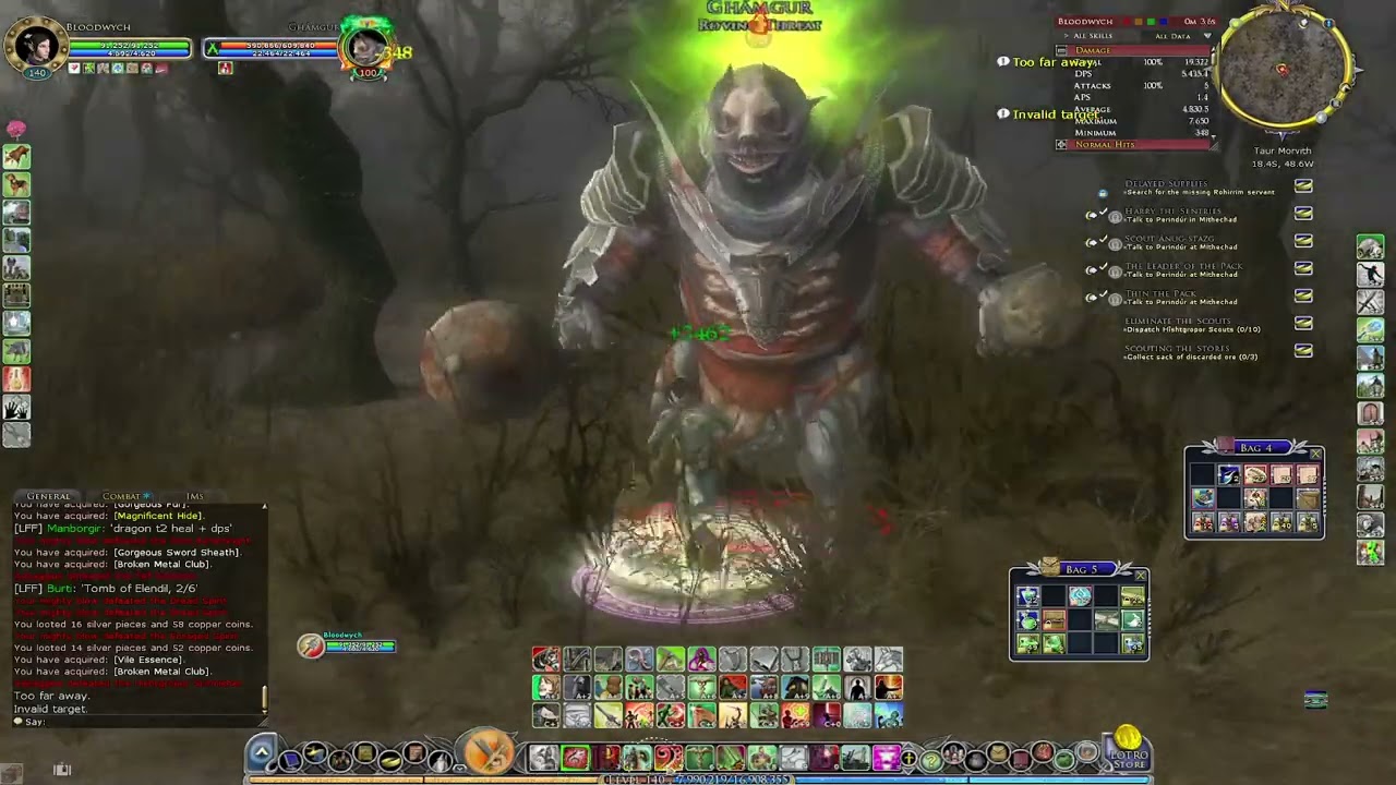 LOTRO - Lord of the Rings Online  - Bloodwych and even more catching up - Awesome