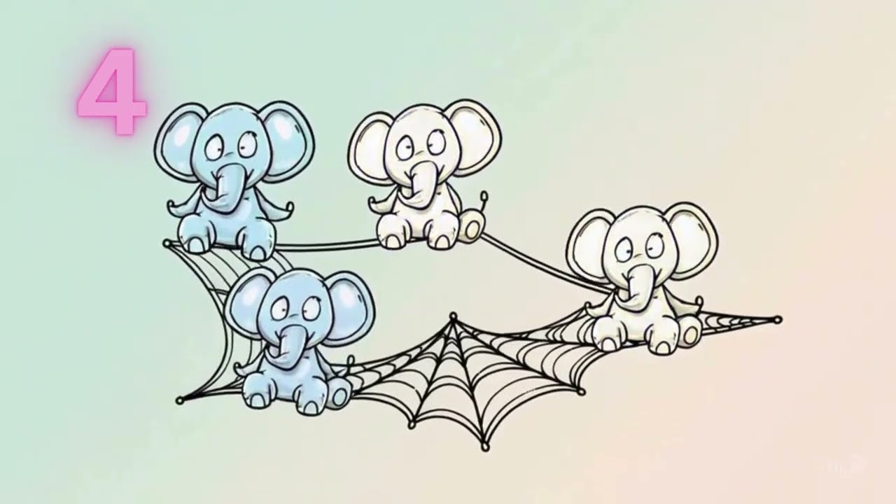 🐘🎶🕷️ Un elefant se legăna - Lulla Play World AI Studio 🐘🎶🕷️