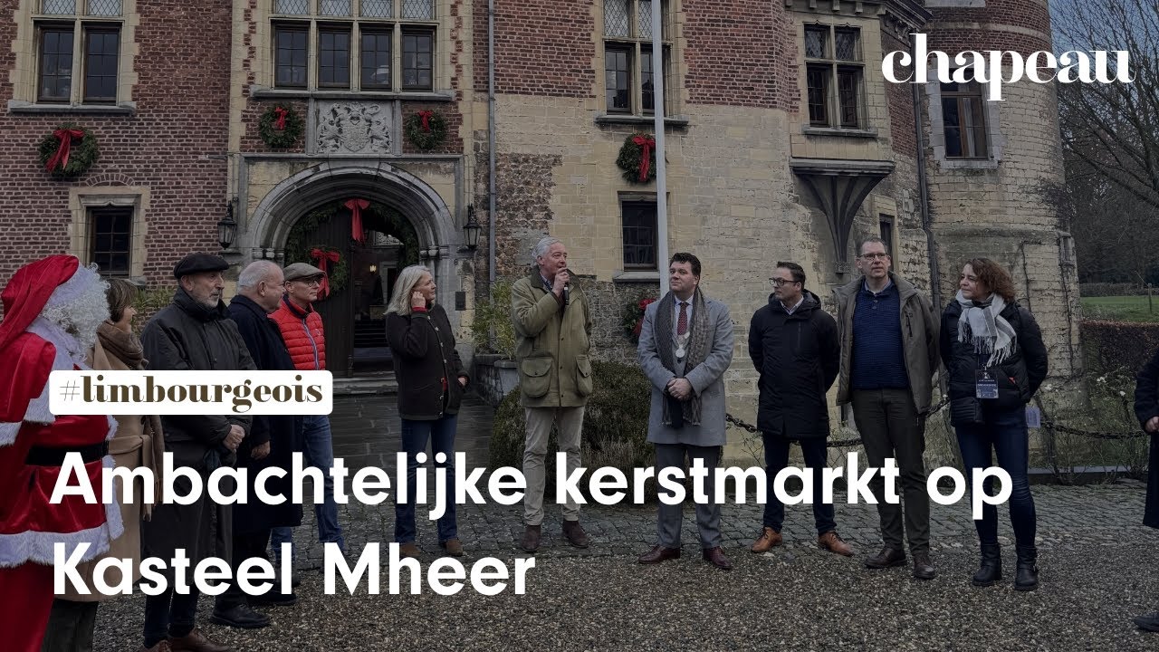 Ambachtelijke kerstmarkt op Kasteel Mheer