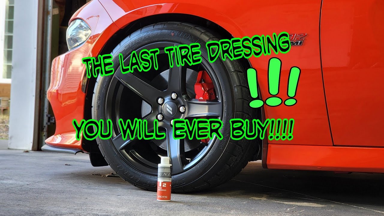 The BEST tire shine with NO SLING!