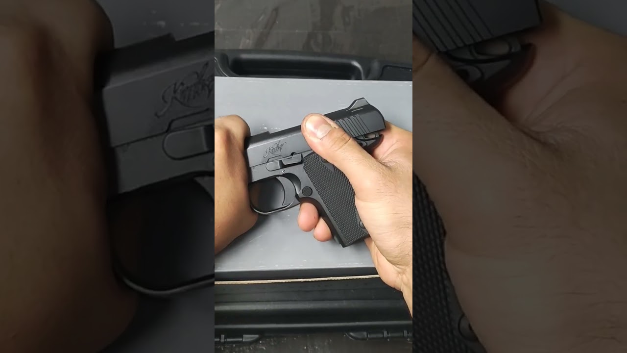 Kimber micro pistol disassembly #gunshorts #shopping #leather #airsoft #1911