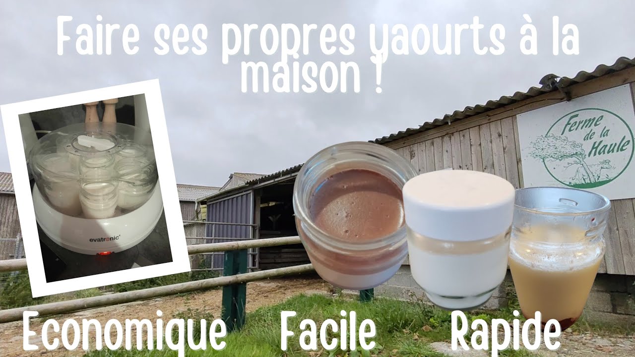 RECETTE DE YAOURTS FAITS MAISON FACILE ET RAPIDE