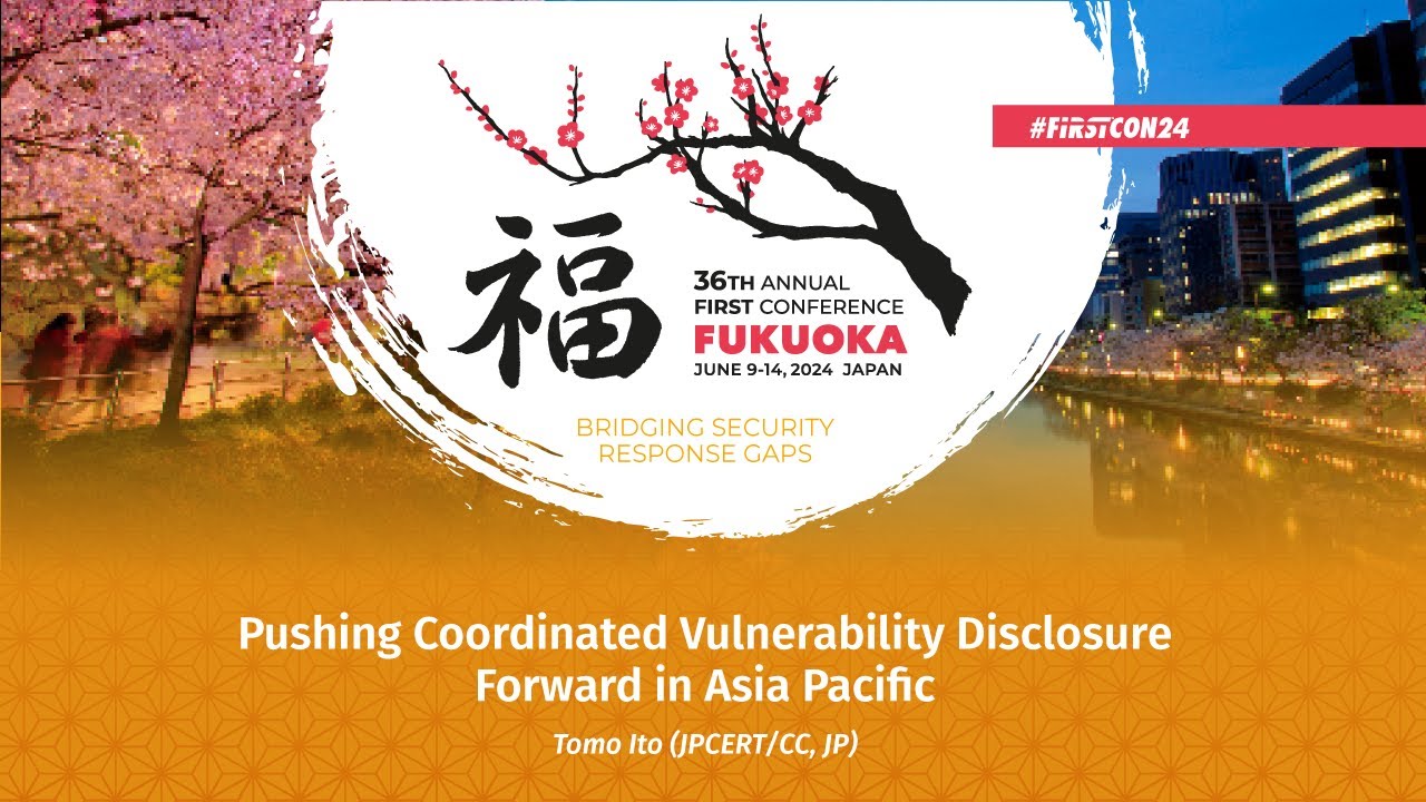 Pushing Coordinated Vulnerability Disclosure Forward in Asia Pacific