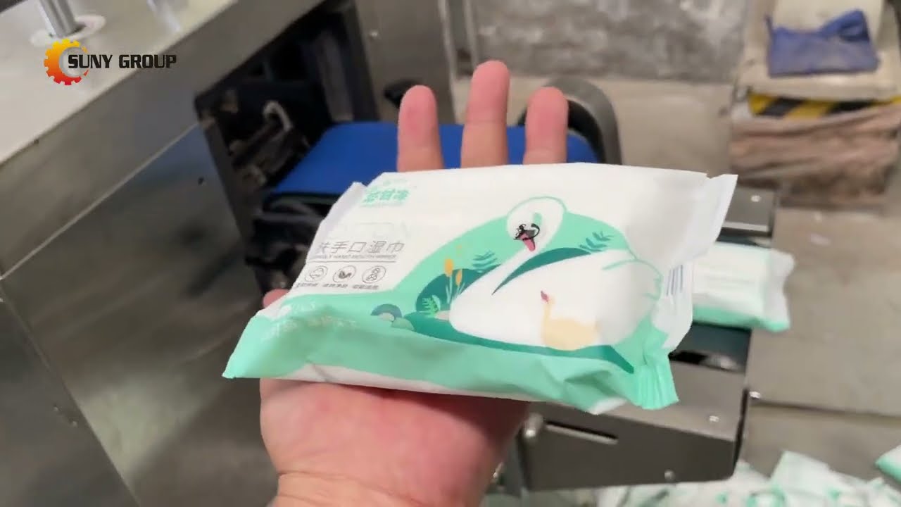 Dual-Head Wet Wipes Production Machine (1-10pcs/pack)