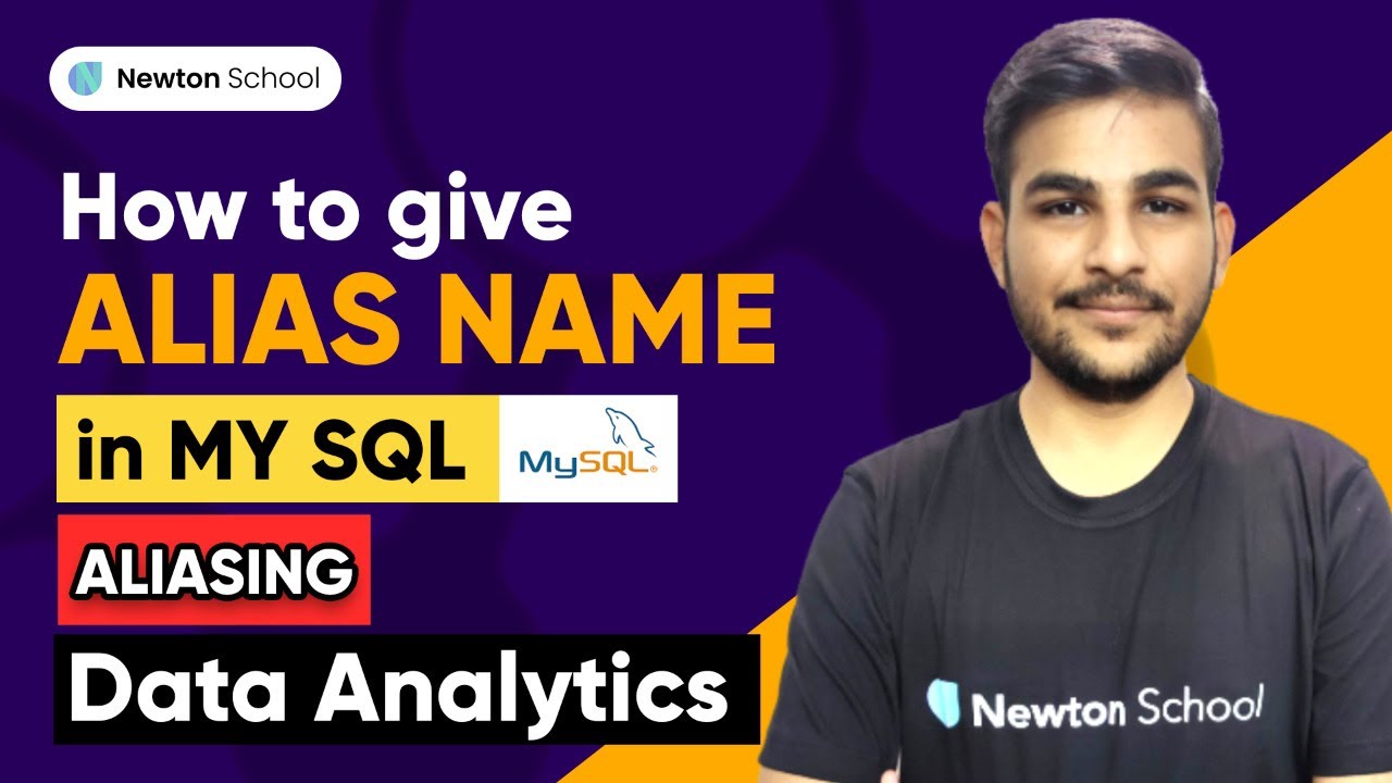 How to give alias name in MySQL? | MySQL Tutorial for Beginners | Aliasing