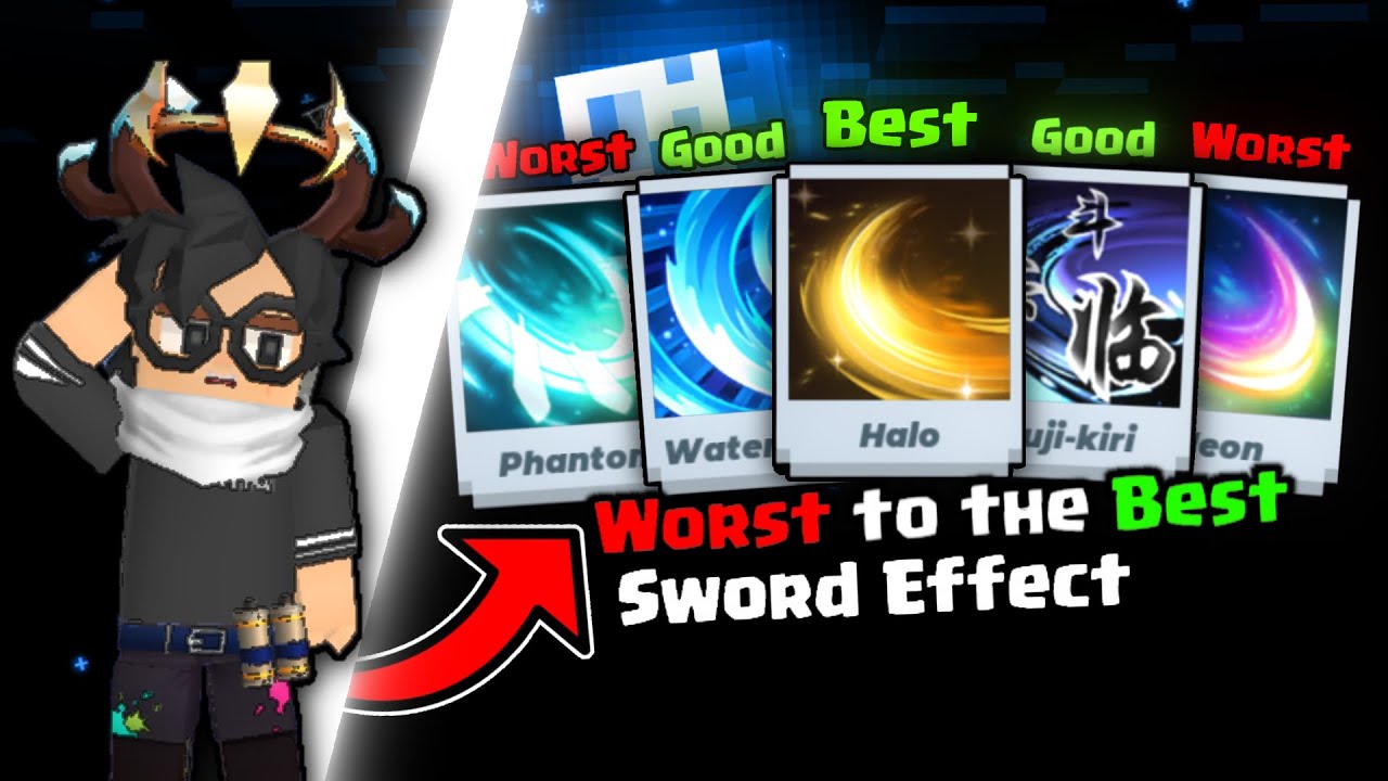 I Used the Worst to the Best Sword Effect in Bedwars..