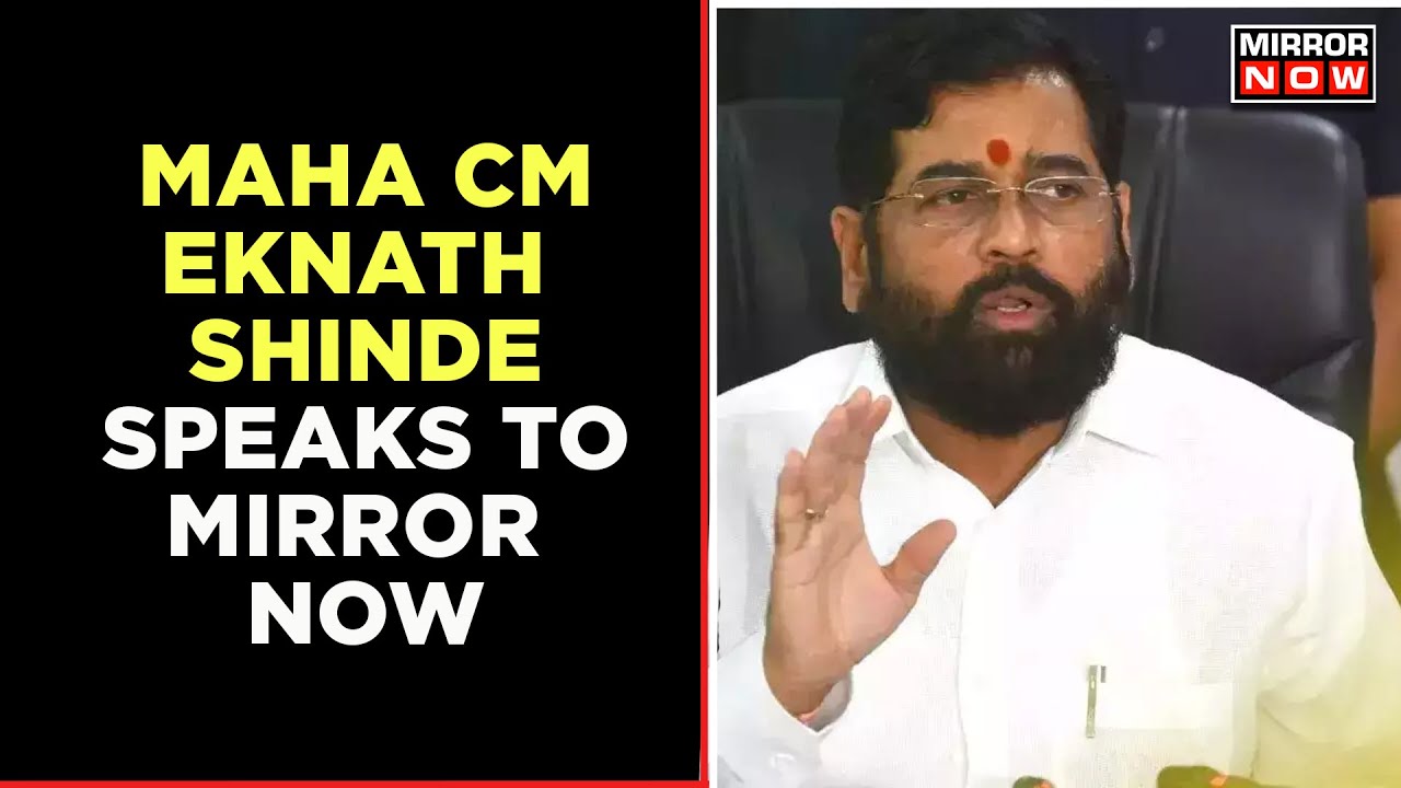 Maharashtra CM Eknath Shinde Inspects Dussehra Rally Ground | Speaks To Mirror Now On Controversies