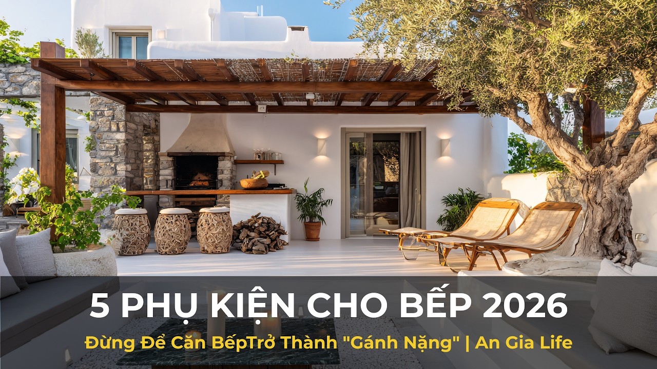 5 Phụ Kiện Cho Bếp 2026: Đừng Để Căn Bếp Trở Thành 