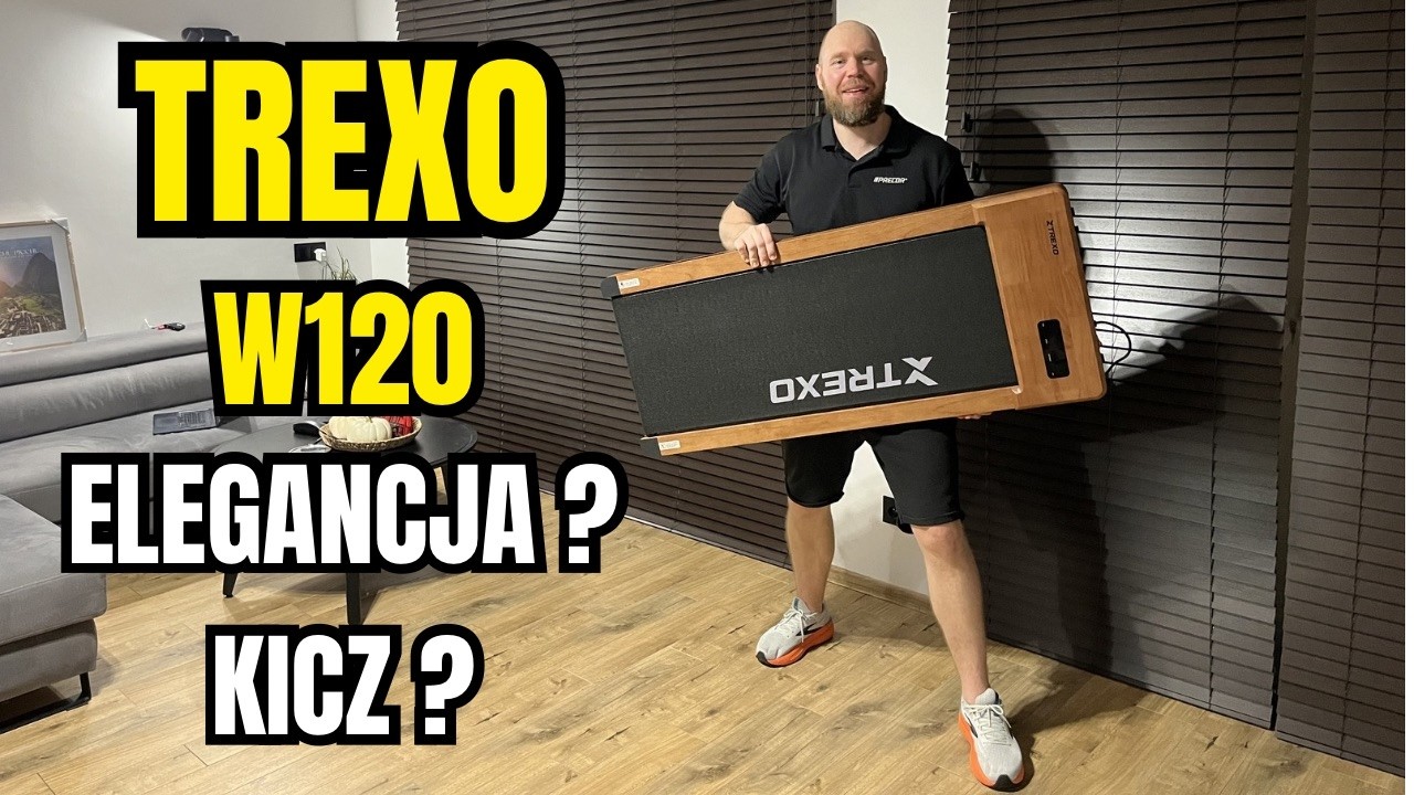 XTREXO W120 - TANIA BIEŻNIA DO CHODZENIA Z IMITACJĄ DREWNA - ELEGANCJA CZY KICZ ?
