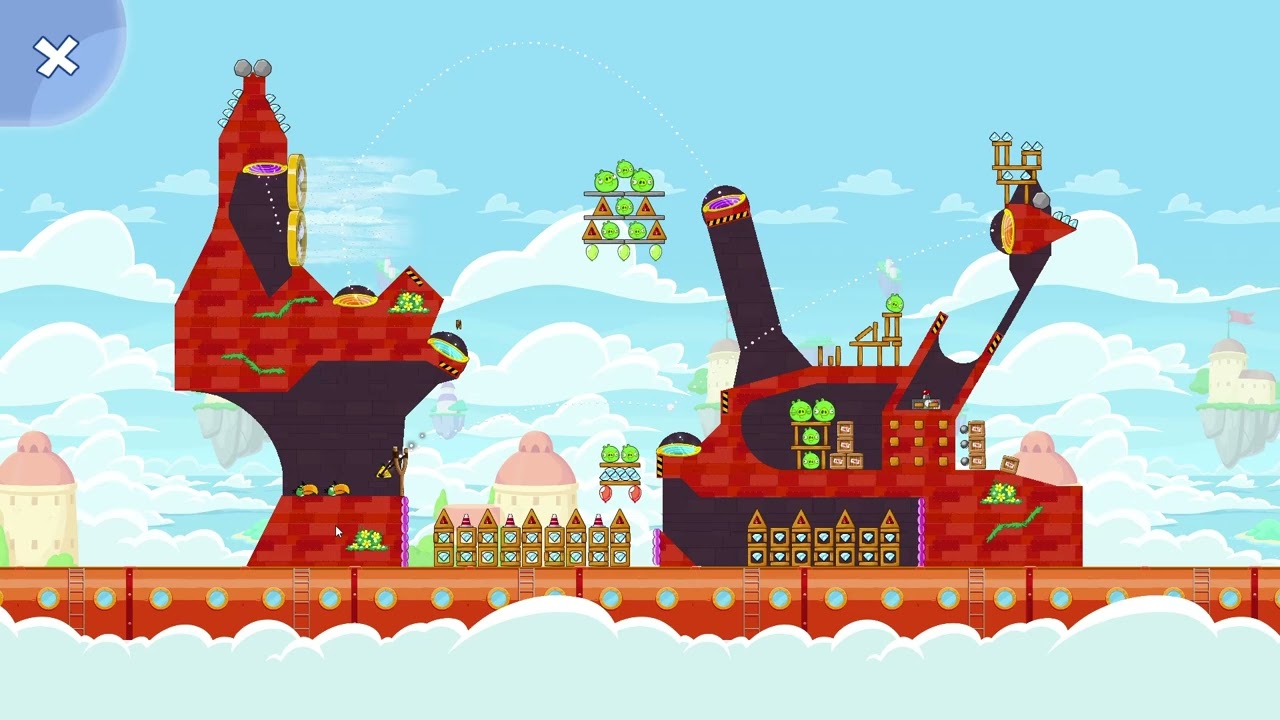 Angry Birds Friends Level 10 Tournament 1773 ONE star NO POWER-UP walkthrough 2026-06-22