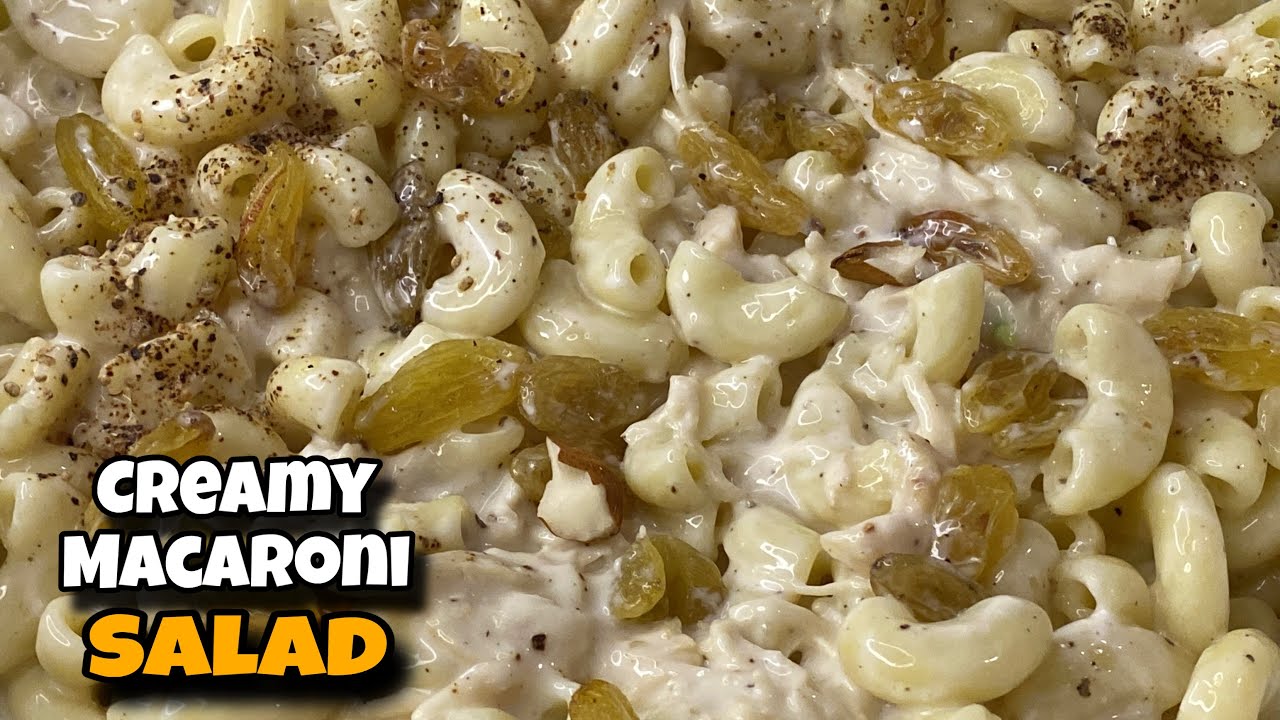 Creamy Macaroni Salad Recipe | Ramadan Special Recipe.