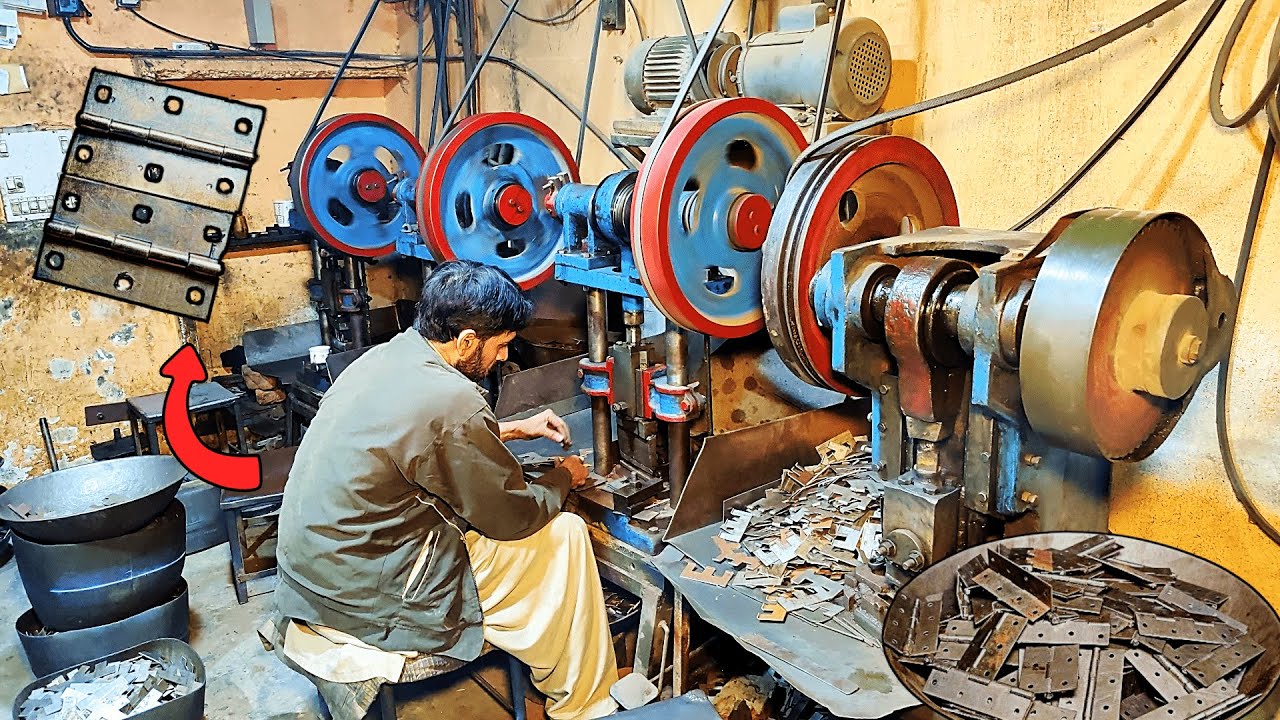 Door Hinges Manufacturing Process | Kabza Making Full Process Video | Piano Hinges Manufacturers