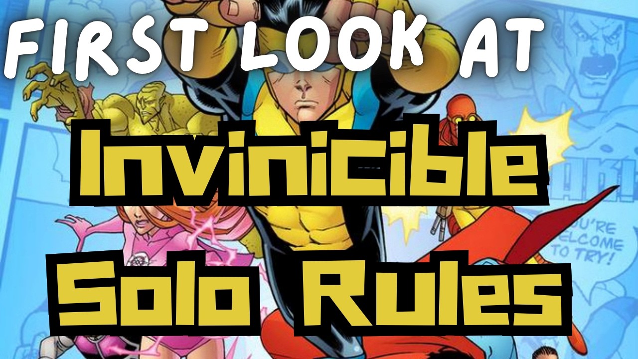 Invincible от Free League &mdash; первый взгляд на правила одиночной игры, являющейся духовным преемник...