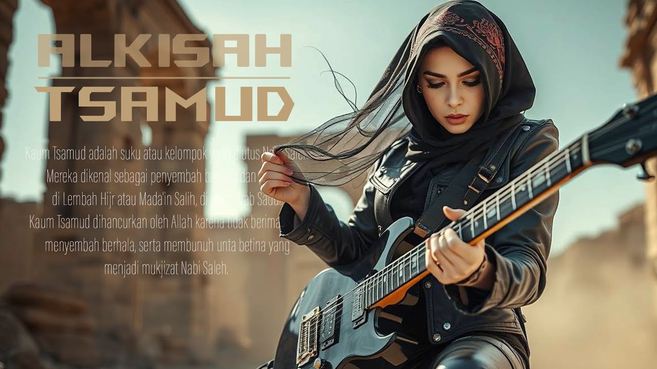 TERPECAHNYA KARANG (KAUM TSAMUD) - GOTHIC GIRLS METAL RELIGI | AI MUSIC VIDEO