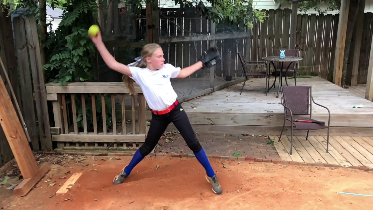 Softball Pitching Instruction progression drills