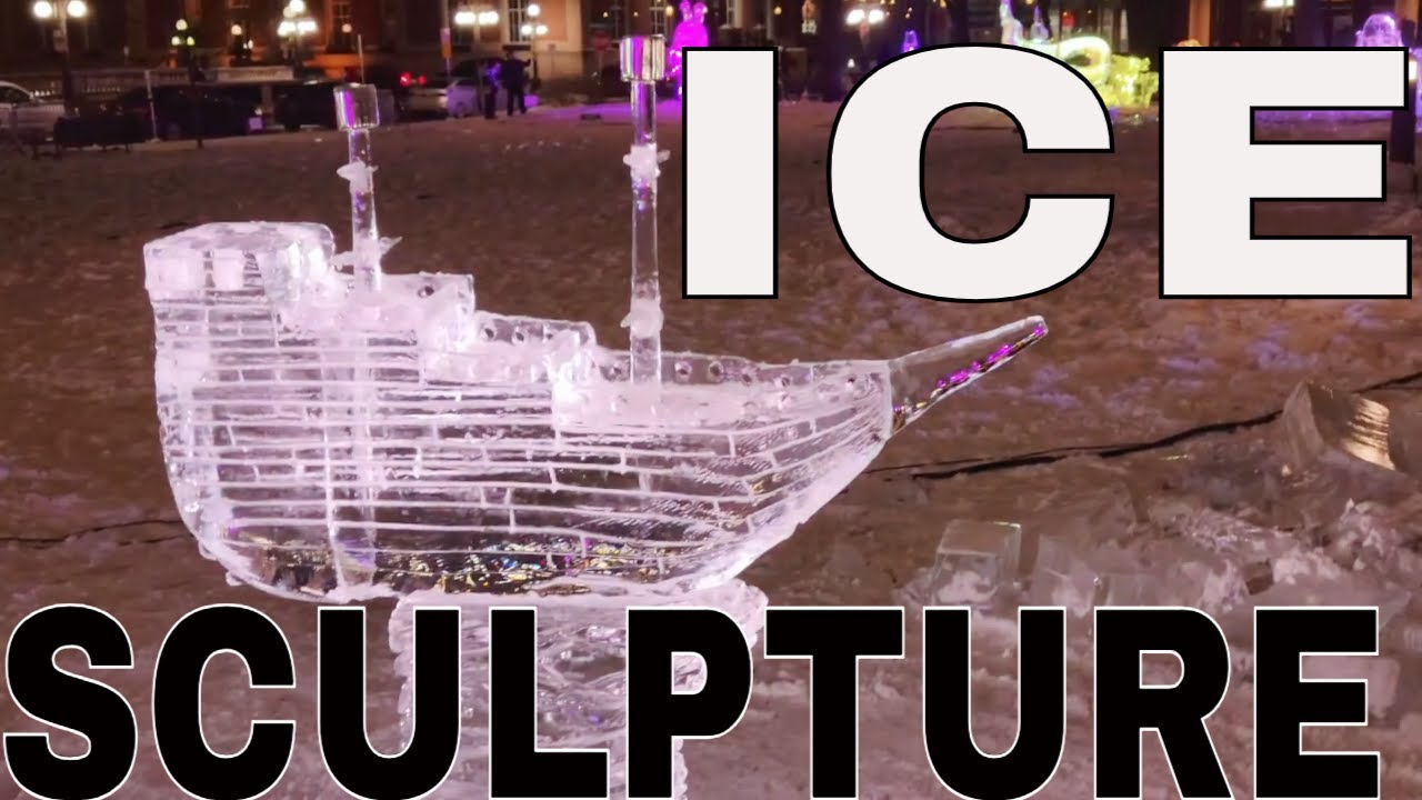 POV: Coolest Winter Ice Sculptures in America 🇺🇸 