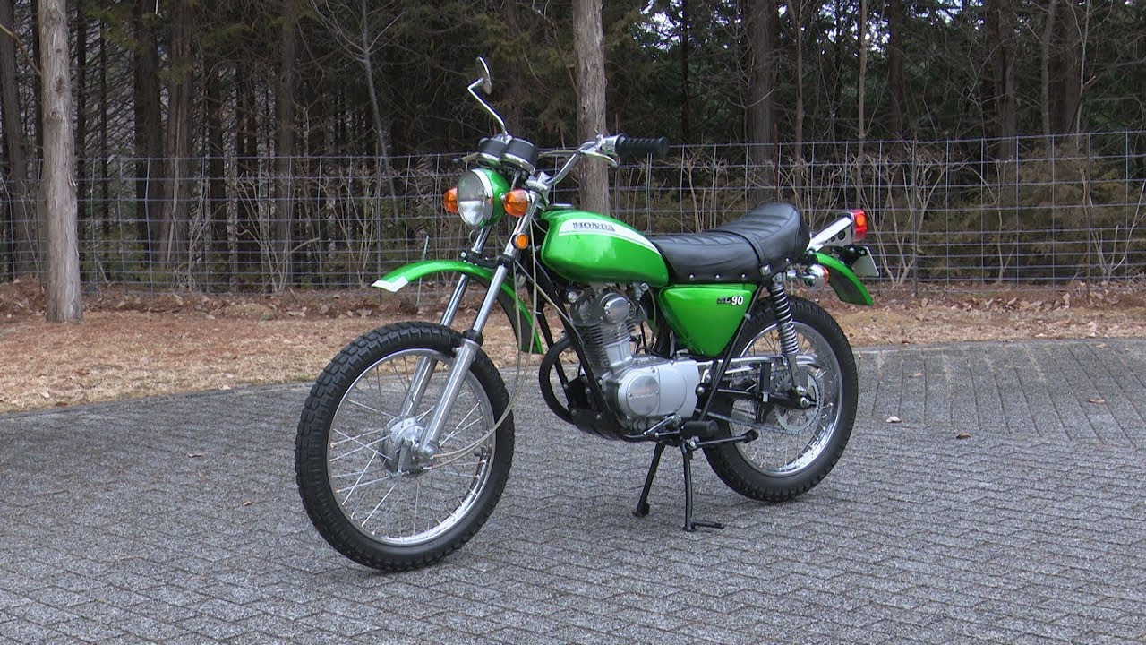 Honda Collection Hall 収蔵車両走行ビデオ　BENLY SL90 DELUXE（1972年）